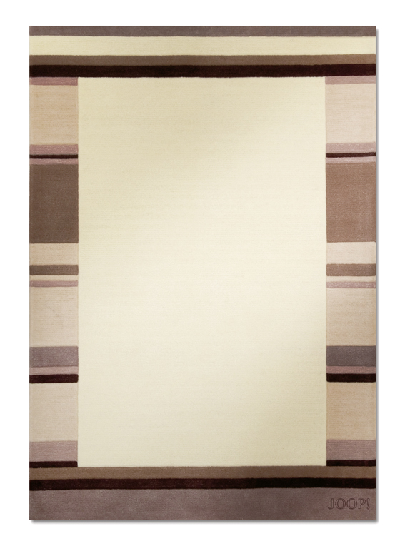 Teppich JOOP! casual stripes border natura 170cm x 240cm Teppich JOOP! casual stripes border natura 170cm x 240cm